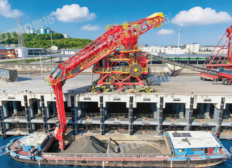  Type ATSL-T Tire-type continuous Environment-friendly Multi-Material Ship Unloader